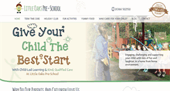 Desktop Screenshot of littleoakspreschool.com